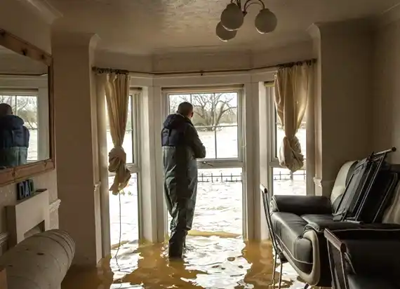 water damage restoration service New Castle